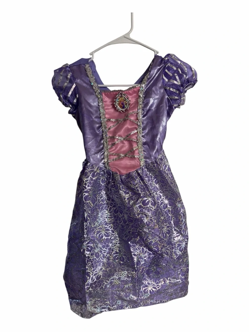 Disney Purple and Pink Princess Dress-Up Gown Rapunzel size 4-6X